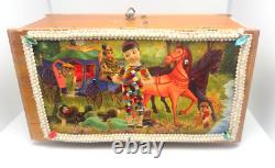 Home Decoration Collectibles Colorful Wooden Music Box By Michal Negrin
