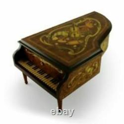 House of Faberge 5 cylinder Reuge Concert Music Box of Mozart Masterpieces