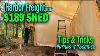 I Got A Shed Assembly Hack Harbor Freight 10x17 Portable Carport Shed