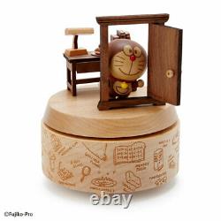 I'm DORAEMON Wooden Music Box Anywhere Door Pachelbel's Canon From Japan Anime