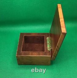 INLAY JEWELRY Box Sorrento Italy Musical Design Hand Made AUGUSTO