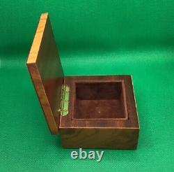 INLAY JEWELRY Box Sorrento Italy Musical Design Hand Made AUGUSTO