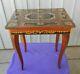 Italian Jewellery Musical Table Box Marquetry Reuge Hand Made Vintage
