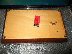Italian Wood Musical Jewelry Box Reuge Inlay (Needs restoration) no key