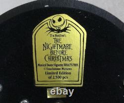 Jack Skellington Nightmare Before Christmas MUSIC BOX plays What's This HTF