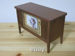 Japanese Music Box Antique Not for sale National Panacolor TV with Showa Retoro