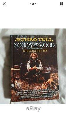Jethro Tull 40th Anniversary Edition Country Set Songs from the wood Box set