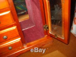 Jewellery, TOY WOOD CUPBOARD HOUSE CHECKROOM ROOM music box TOY