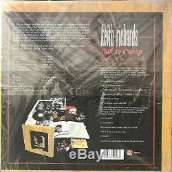 KEITH RICHARDS Talk Is Cheap FENDER REAL-WOOD Super Deluxe 2LP/2x7/2CD BOX NEW