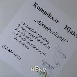KOMMISSAR HJULER Dissobedienti LP WOOD BOX ORANGE ViNYL LTD. 18 organum merzbow