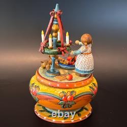 Kathe Wohlfahrt Kindertraum Music Box Advent 1995 Ltd Ed 30/100 COA & Box