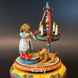 Kathe Wohlfahrt Kindertraum Music Box Advent 1995 Ltd Ed 30/100 COA & Box