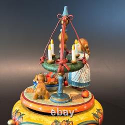 Kathe Wohlfahrt Kindertraum Music Box Advent 1995 Ltd Ed 30/100 COA & Box