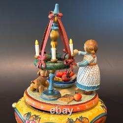 Kathe Wohlfahrt Kindertraum Music Box Advent 1995 Ltd Ed 30/100 COA & Box