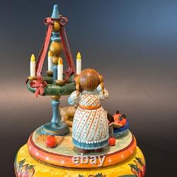 Kathe Wohlfahrt Kindertraum Music Box Advent 1995 Ltd Ed 30/100 COA & Box