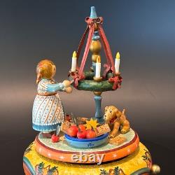 Kathe Wohlfahrt Kindertraum Music Box Advent 1995 Ltd Ed 30/100 COA & Box