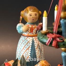 Kathe Wohlfahrt Kindertraum Music Box Advent 1995 Ltd Ed 30/100 COA & Box
