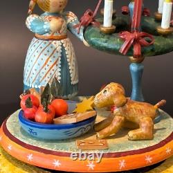 Kathe Wohlfahrt Kindertraum Music Box Advent 1995 Ltd Ed 30/100 COA & Box