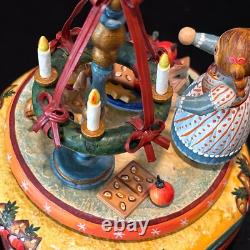 Kathe Wohlfahrt Kindertraum Music Box Advent 1995 Ltd Ed 30/100 COA & Box