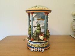 Kathe Wohlfahrt Limited Edition Handmade, Handpainted Musical Carousel