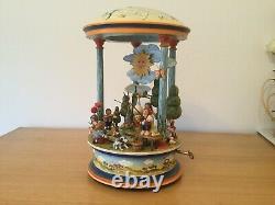 Kathe Wohlfahrt Limited Edition Handmade, Handpainted Musical Carousel