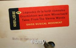 Keuge Mechanical Music Box Tales From the Vienna Woods, made in Switzerland