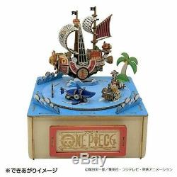Kigumi Wooden Art One Piece Straw Hat Pirates Music Box 3D Puzzle DIY Kit