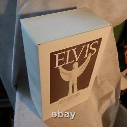 LRG McCormick Elvis Presley Designer Collection ll Decanter Music Box Wood Base