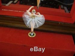 Large Chinese Musical Jewelry Box Drawers Ballerina