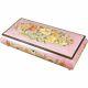 Large Handcrafted Wooden Pink Maple Burl Musical Jewellery Box With Inlay