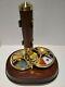 Lefton Kaleidoscope Music Box Dance Of The Sugar Plum Fairy Brass Wood Works