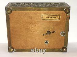 Lily Marlene MUSIC BOX Wood and Metal BUHLER SWITZERLAND Vintage MUSICAL