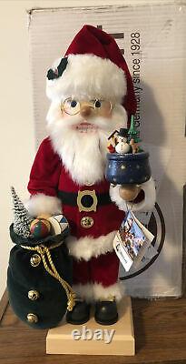 Limited Edition 1000 Ulbricht NC Music Box Santa Nutcracker New Germany 0/437