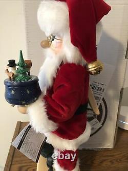 Limited Edition 1000 Ulbricht NC Music Box Santa Nutcracker New Germany 0/437