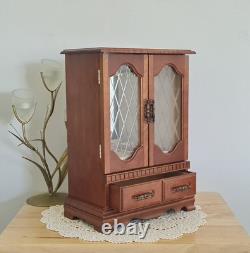 MUSICAL Vintage Jewellery Box, MELE, Unisex Jewellery Cabinet, Evergreen Tune