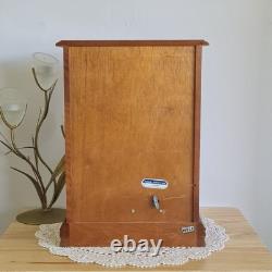 MUSICAL Vintage Jewellery Box, MELE, Unisex Jewellery Cabinet, Evergreen Tune