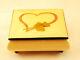 Made In Italy Sorrento Creme High Gloss Music Box With Heart And Shemrock