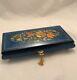 Made In Italy Sorrento High Gloss Royal Blue Jewelry Music Box (sankyo 18 Note)