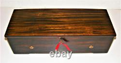 Mahogany 6 Air Music Box In Mint Working Order Watch The View Video