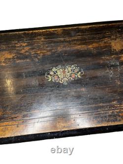 Mermod Freres Swiss Antique Music Box c1800s 8 Tunes Rosewood Case