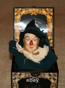 Mgm 50th Anniversary Wizard Of Oz'the Scarecrow' Jack In The Box/music Box