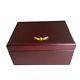 Mikimoto Jewelry Case Storage Wood Music Box Earrings Ring Box Accessory Case