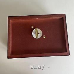 Mikimoto Jewelry Case Storage Wood music Box earrings ring Box Accessory Case