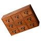 Mini Cabinet Storage Box Music Vintage Jewelry Case -drawer Baby