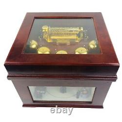 PERFECT Mr Christmas Gold Label Symphony of Bells Animated Illuminated  Music Box