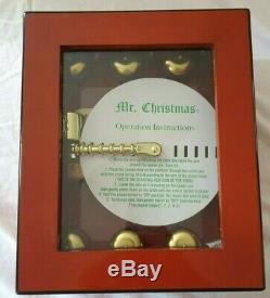 Mr Christmas Gold Label Grand Bell Symphonium Music Box With 16 Discs