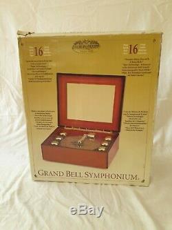 Mr Christmas Gold Label Grand Bell Symphonium Music Box With 16 Discs