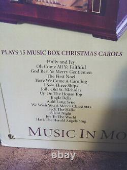 Mr. Christmas Gold Label Music In Motion Music Box 15 songsworks see video