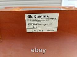 Mr. Christmas, Grand Music In Motion, Punched Tape Player, 15 Carols Wood