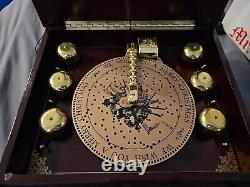 Music Bell Symphonium Mr. Christmas Wood Music Box IOB Complete Tested 24 Songs